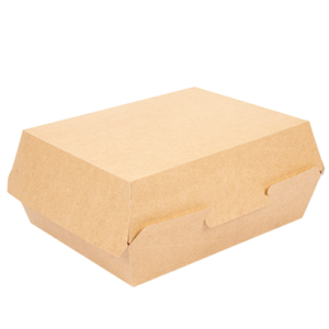boites lunchbox "thepack" 220g/m2 225x17x85cm naturel carton ondulé nano-micro