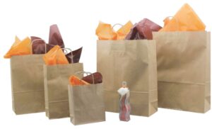 sacs kraft sos avec anses naturel