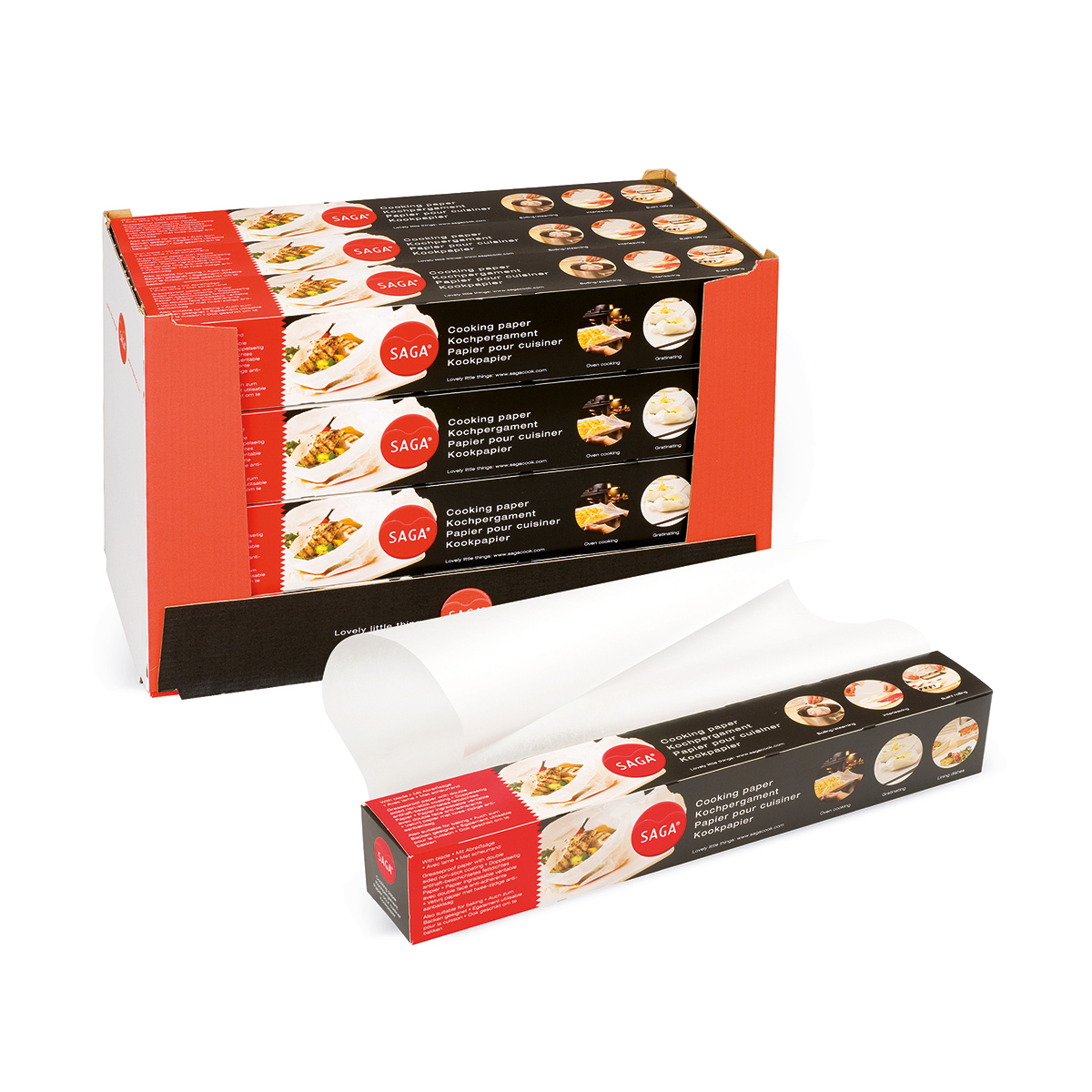 Rouleaux de papier cuisson 50m