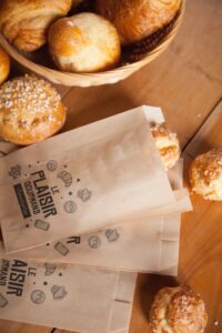 Sacs Viennoiseries et brioches"Le Plaisir Gourmand"