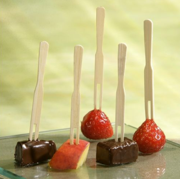 Piques apéritif à brochettes "Fingerfood" "pure" 8,5cm "Pick up"