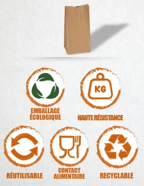 Sac américain fond sos sans anses