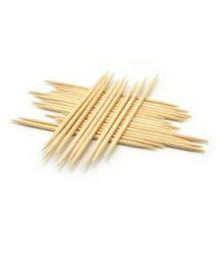Cure dents bois ronds 6,8cm naturel bois