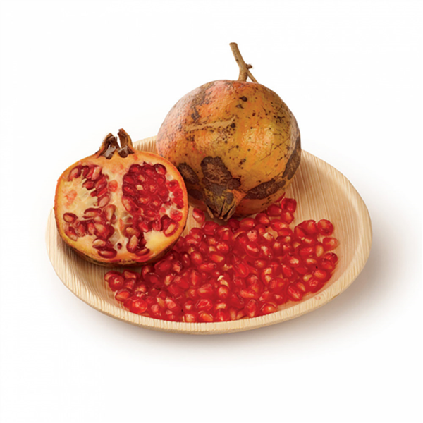 assiette bois ronde bambou 18cm