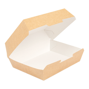 boites lunchbox "thepack" 220g/m2 225x17x85cm naturel carton ondulé nano-micro
