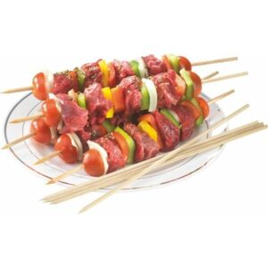Piques brochettes bois 15,20 et 30cm naturel bambou