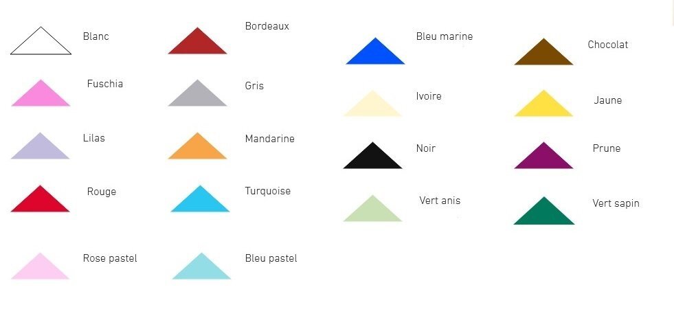 Serviettes de table double point ouate 38x38cm 