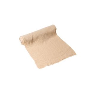 Chemin de table gaze de coton 3m