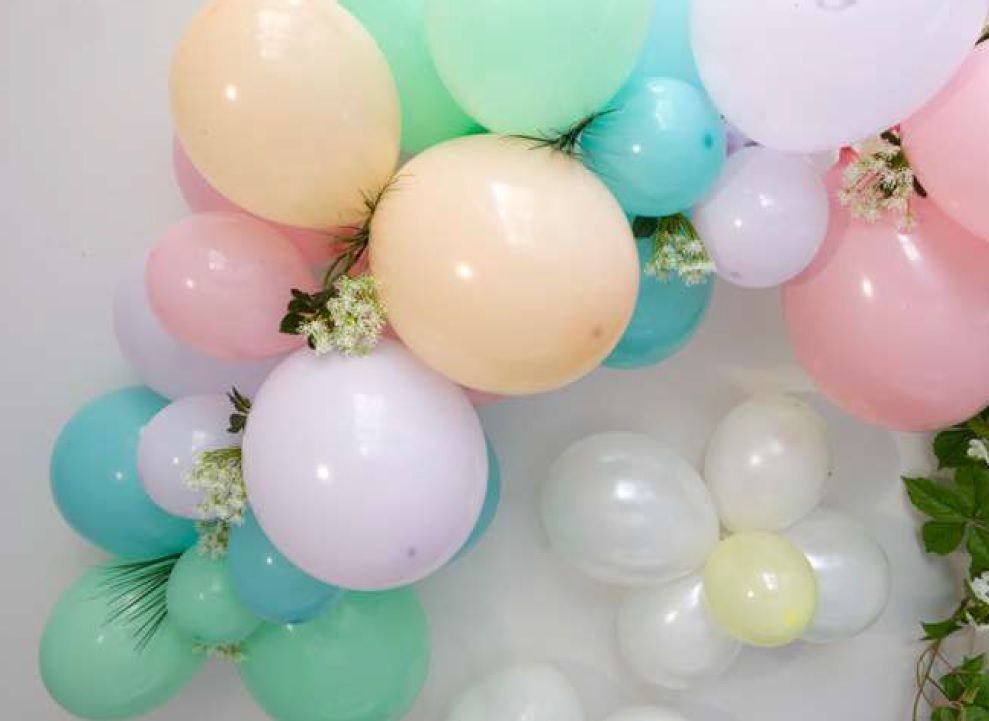 Ballons opaques 3 dimensions assorties par 24