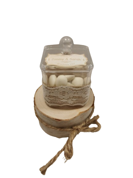 Boite cube plexiglas 6cm