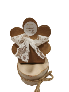 Boite kraft Havana fleur