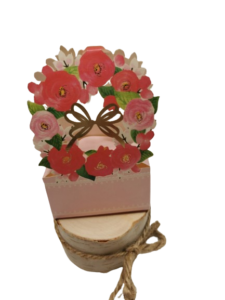 Boîte couronne fleur