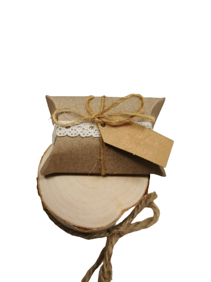 Boite berlingot kraft 11,5x7x2,5cm 