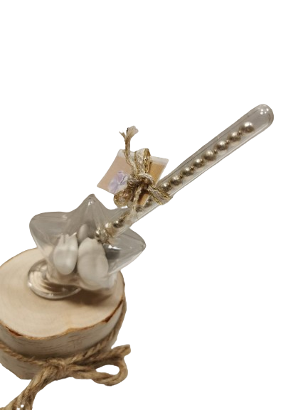 Baguette magique transparente plexiglas 15x6cm