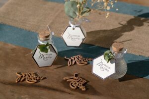 Pot rond verre vintage