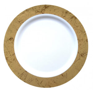 Ces assiettes réutilisables marbrées sont à la fois pratiques et esthétiques, idéales pour vos occasions spéciales ! 🍽️🎉