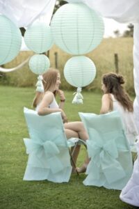 Housse de chaise non tissé Polyester en paquet de 10