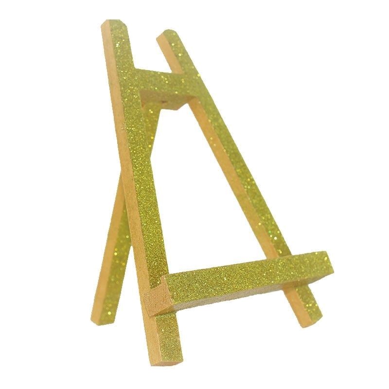 Chevalet bois porte menu naturel