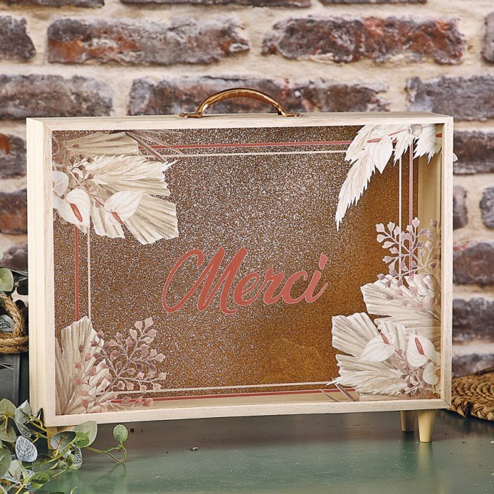 Tirelire "PAMPA" 35x7,5Hx 30,5cm