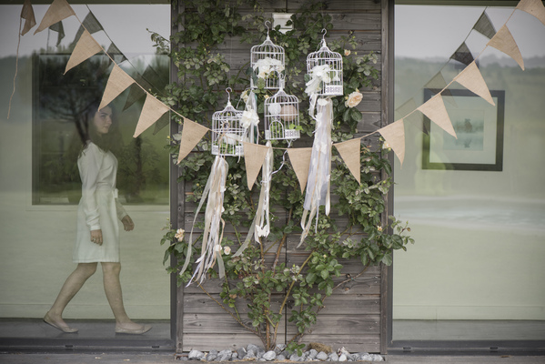 Banderole en toile de jute de 3 mètres