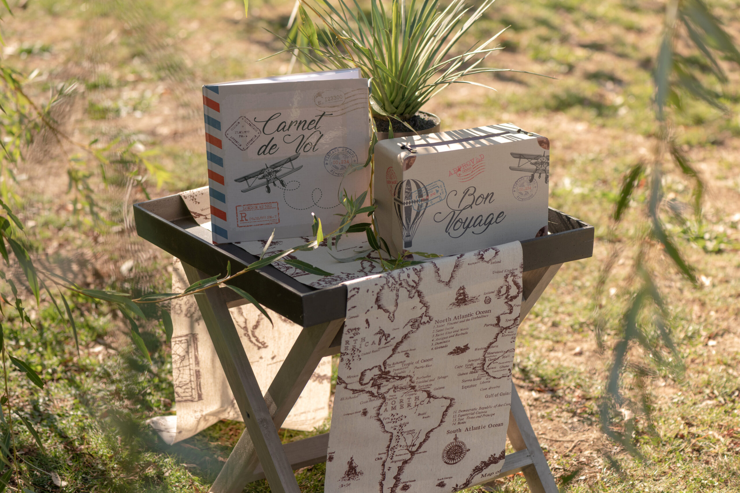 Tirelire Bon Voyage 24x16x10cm