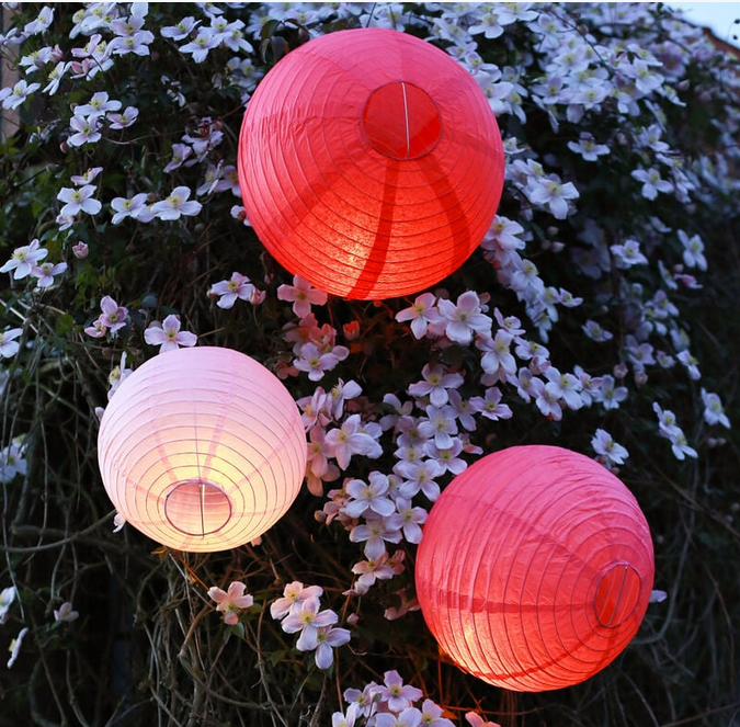 Lanterne japonaise 3 tailles en papier