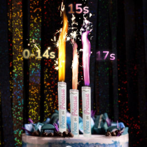 2 Fontaines surprises gender reveal prince ou princesse 45 secondes