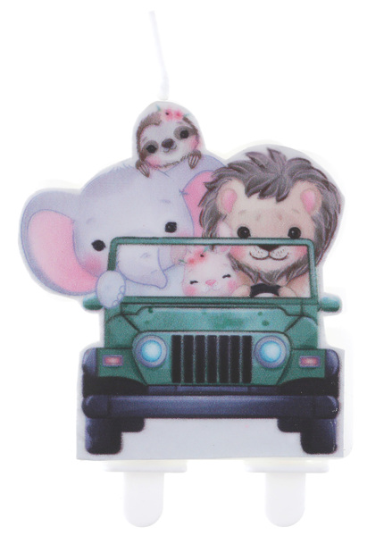 Bougie Explorateur 6,4x7,5cm