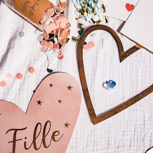 Déco de table "Fille ou garçon?" (x6)