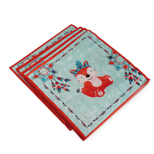 Serviettes Renard Charly 16,5x16,5cm par 20