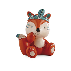 Figurine renard Charly H4cm