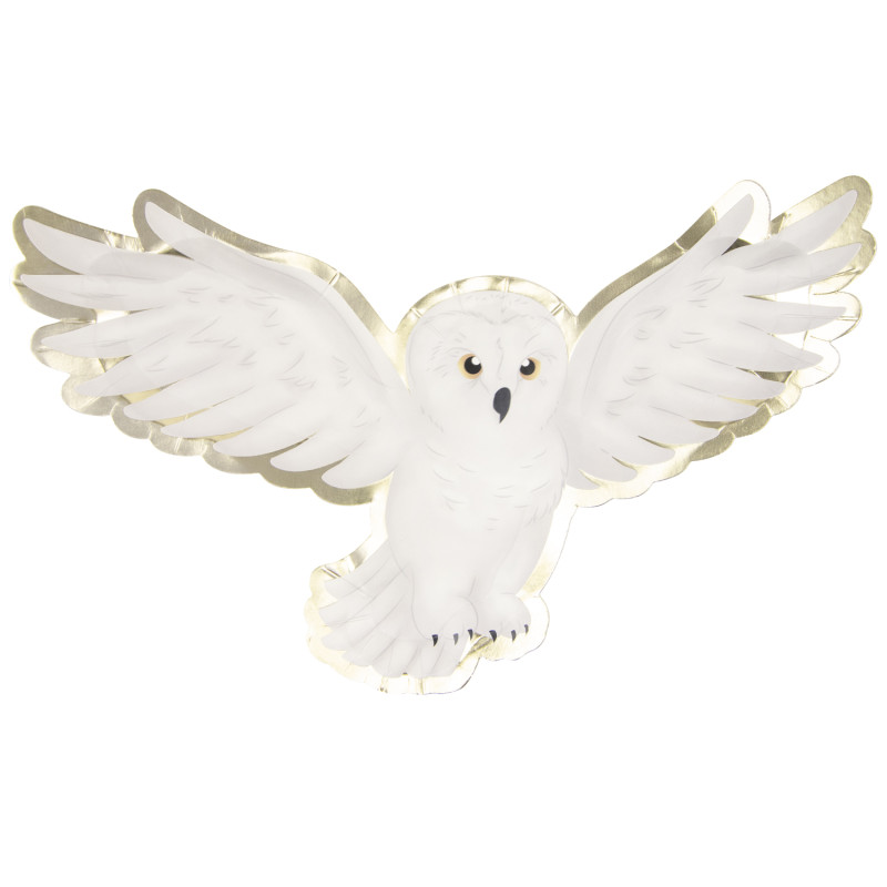 Assiettes Chouette Apprenti Sorcier 32cm par 8