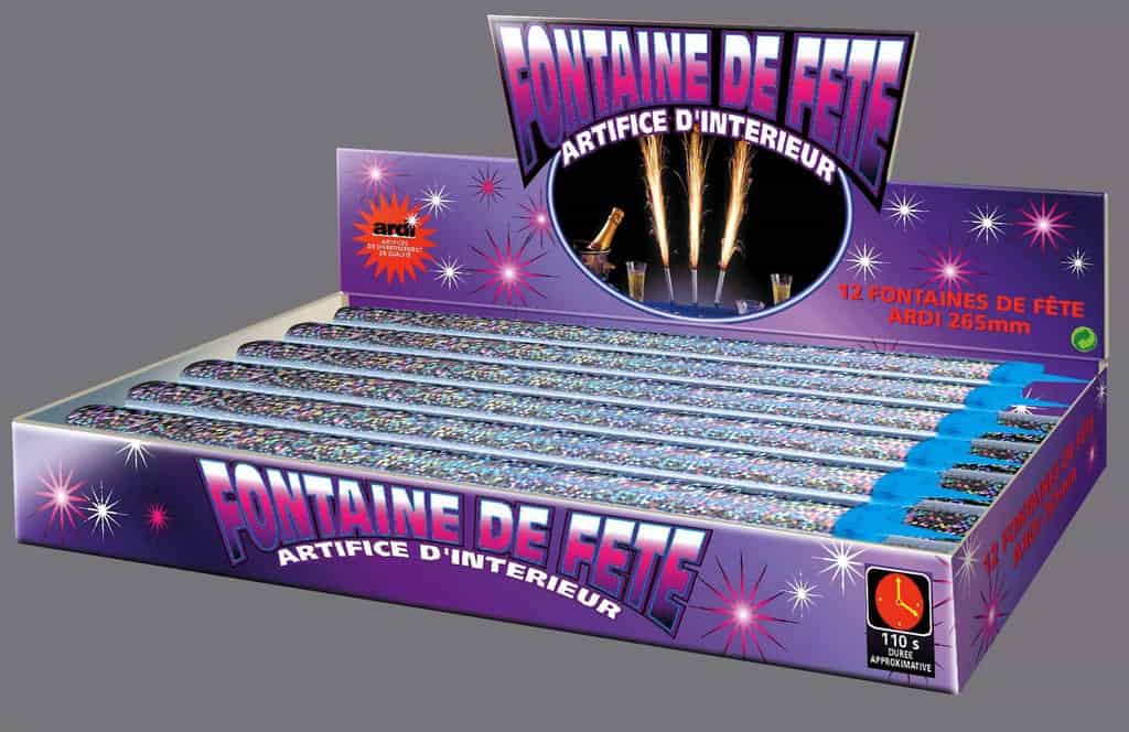 Fontaines de Fête XL 110 secondes 26.5cm