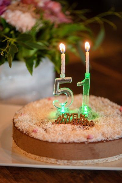 Bougies LED chiffres de 0 à 9