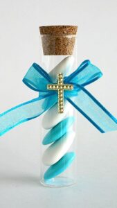 Éprouvette de 10 cm communion