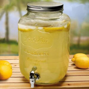 Distributeur de Boissons "WAKI GLASS" 8l Ø19,5x31cm transparent en verre