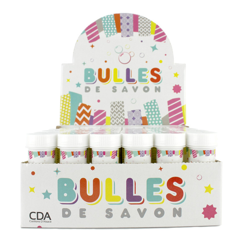Bulles de Savon 60ml en Display