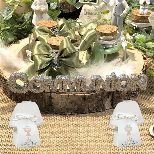 Contenant Robe de Communion pour Dragées