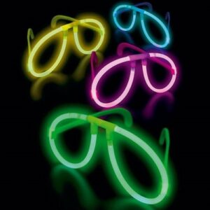 Lunettes Fluo Glow Couleurs Assorties