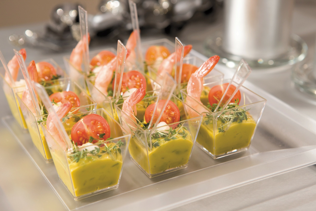 Verrine carrée transparente "DIAM" (x50)