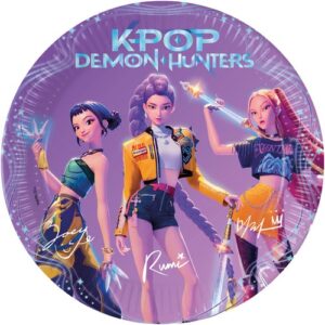 Assiettes K-pop Demon hunters