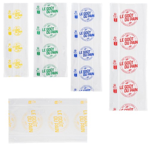 Sacs à pains tranchés