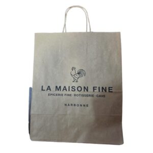Sacs kraft personnalisés la Maison Fine