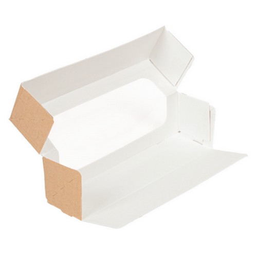 Boîtes carton pour macarons avec fenêtre "THEPACK" (X50)