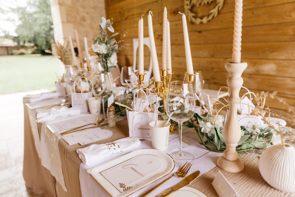 Trouvez toute la décoration pour une communion