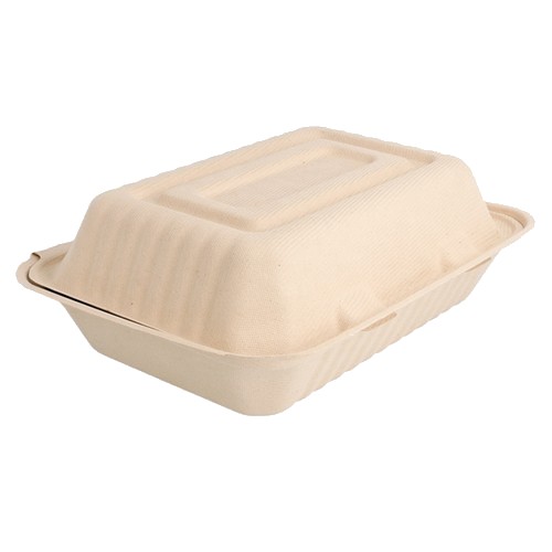 Coquille Bionic 1L 16,5x22,5x6,4 naturel bagasse