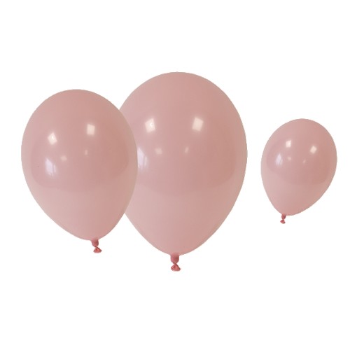 Ballons opaques 3 dimensions assorties par 24