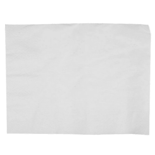 Serviettes ouate lisse blanches 2 feuilles 30x40cm