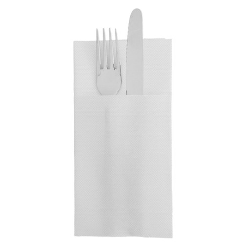 Serviette kangourou double point 39x40cm