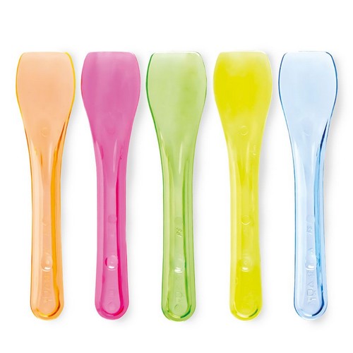 Petite cuillère à glace Réutilisables PS Multicolores 9,5cm (1kg)